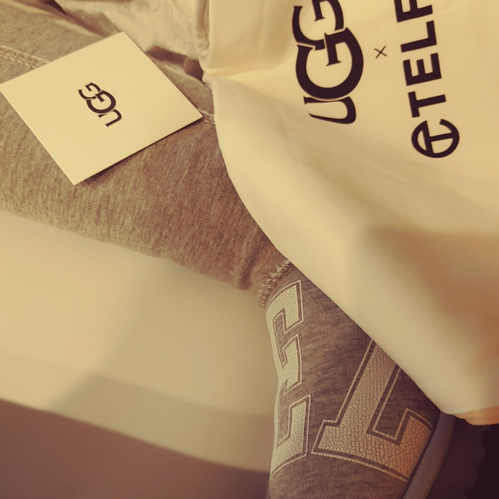UGG X BOOT TELFAR GREY KNEE HIGH TALL CLASSIC - 9 - Picture 4 of 5